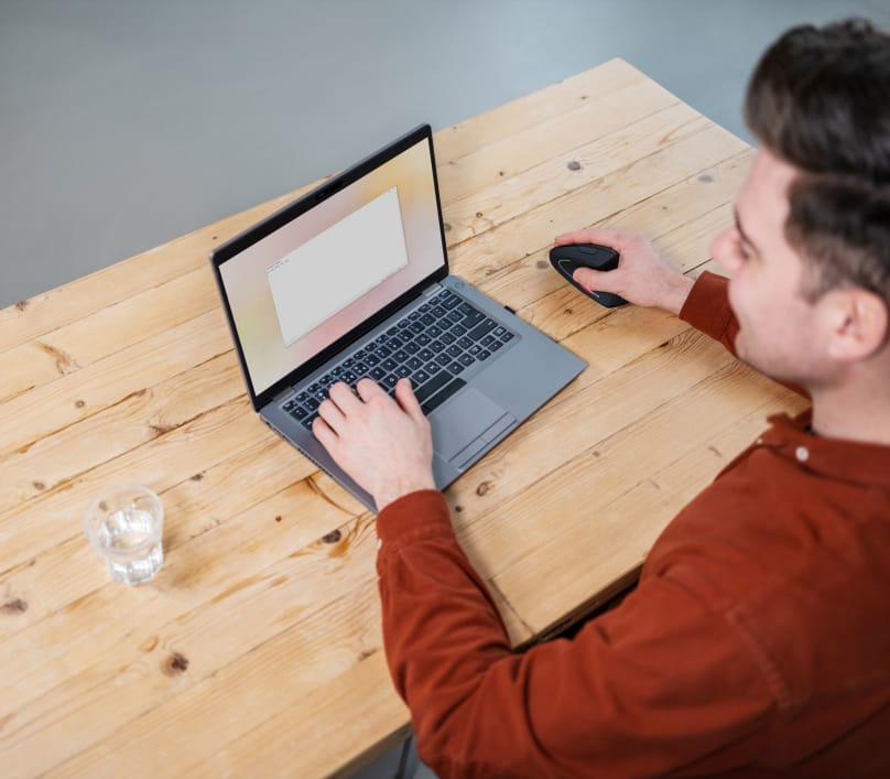 Mouse Vertical Inalambrico