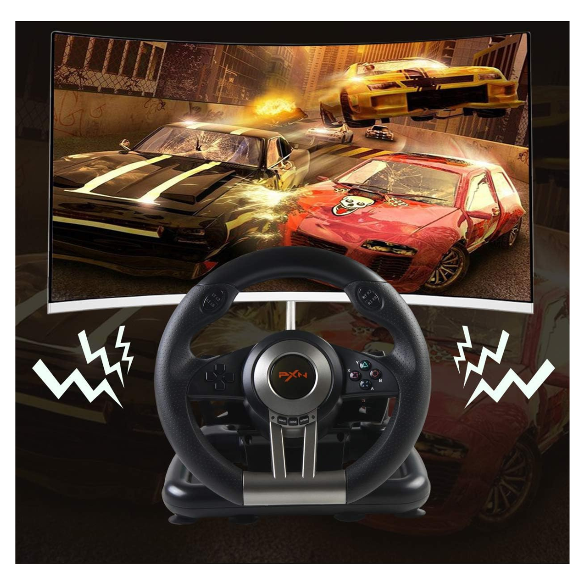 VOLANTE GAMER PXN V3 PRO
