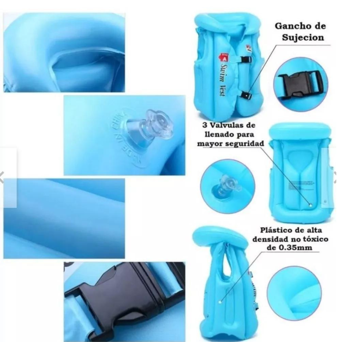 Chaleco Salvavidas Tamano L