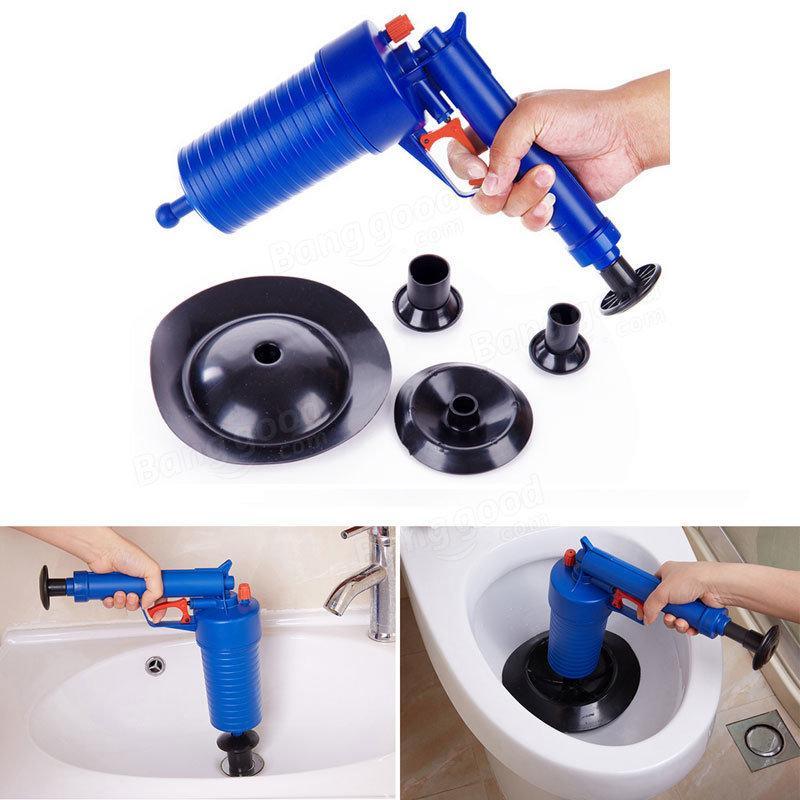 PISTOLA DESTAPA BAÑOS Y DESAGÜES