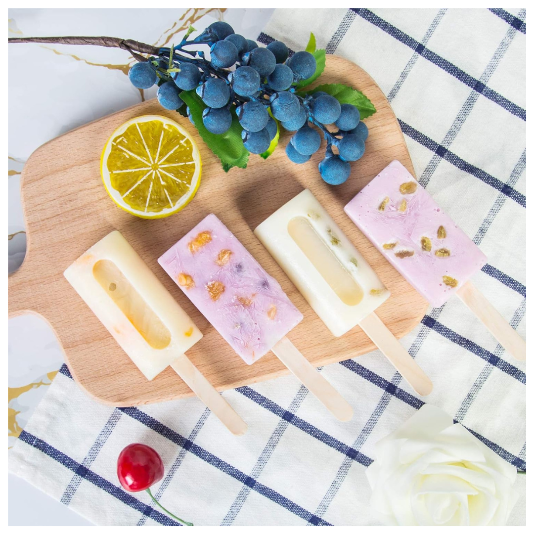 Moldes Helados Forma Cuadrado Concavo