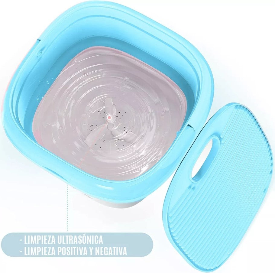 Mini Lavadora de Ropa Plegable