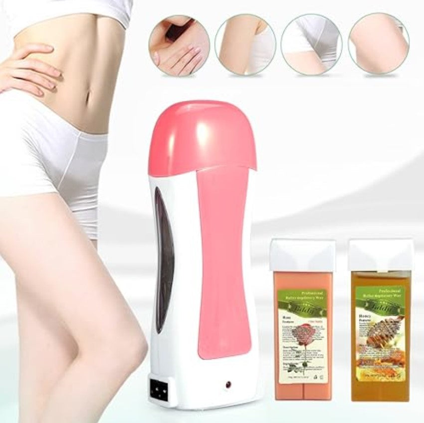 KIT DE CERA DEPILATORIA ROLL-ON