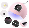 54W Lámpara UV Manicura 18 LEDS Secador De Uñas USB Para Esmalte De Gel Sensor Automático