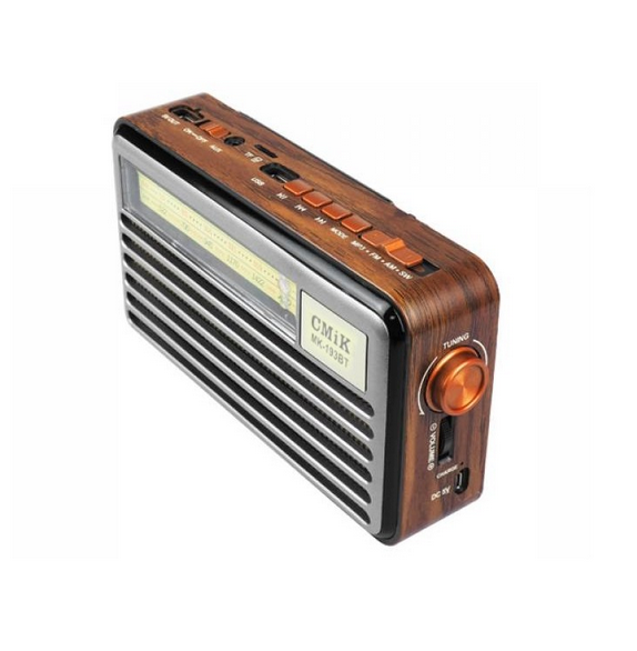 RADIO PORTATIL RETRO AM/FM BLUETOOTH