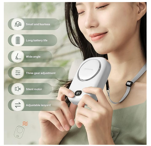 Ventilador Recargable Colgante