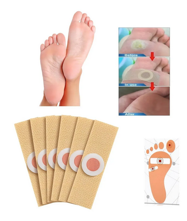 20 Parches Removedor De Callos Y Verrugas Alivia Dolor Sin Aroma