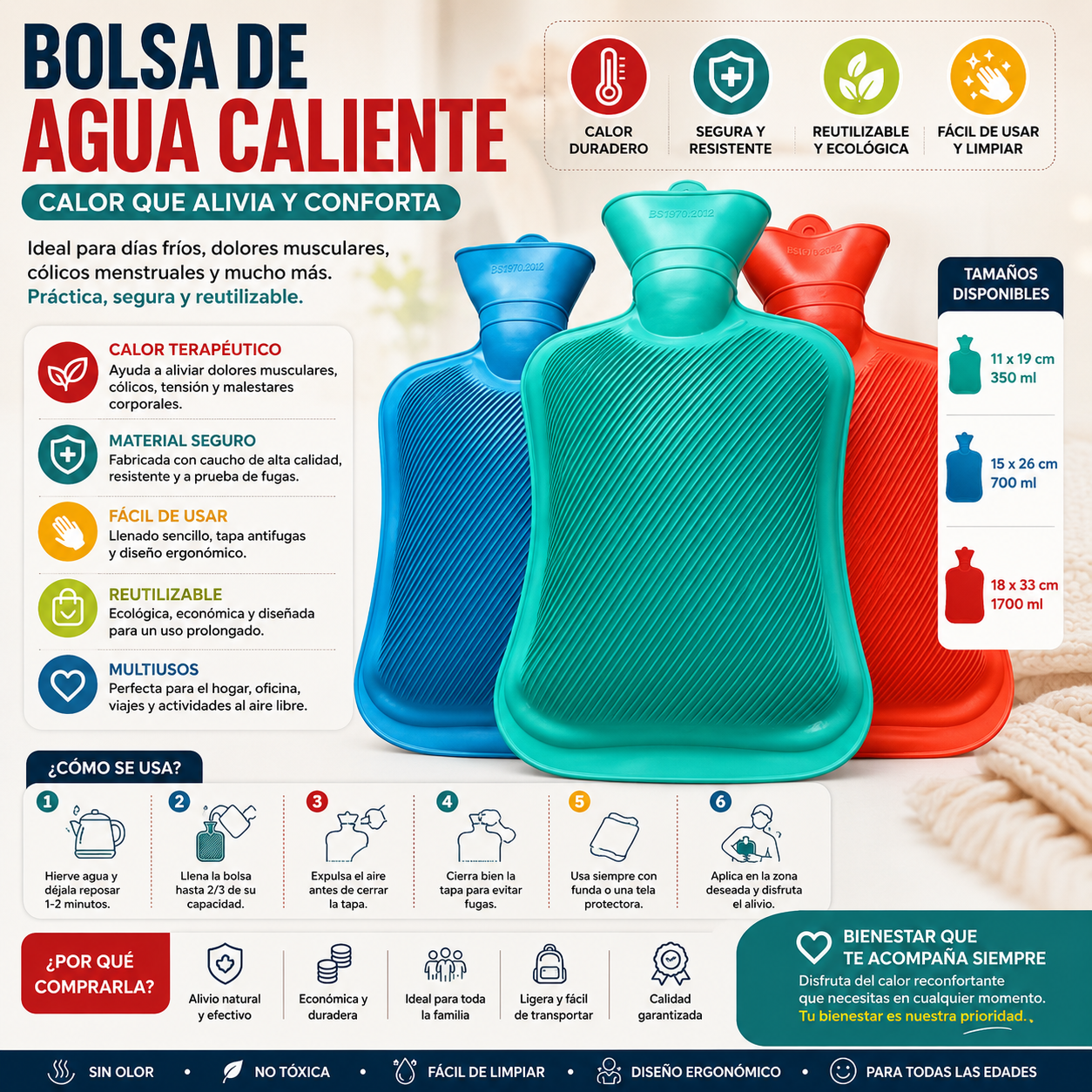 Bolsa de Agua Caliente