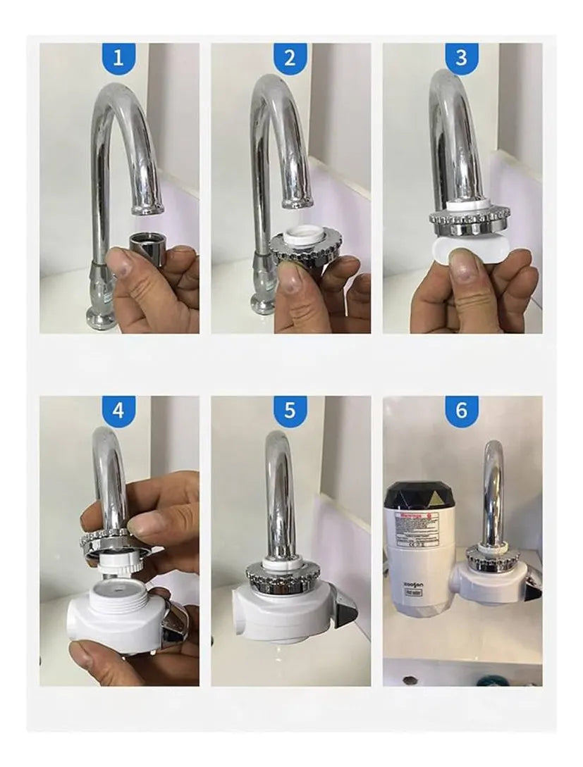 FILTRO GRIFO CALENTADOR DE AGUA ELÉCTRICO