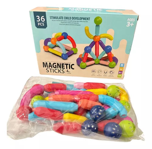 Juego de Bloques Magnéticos