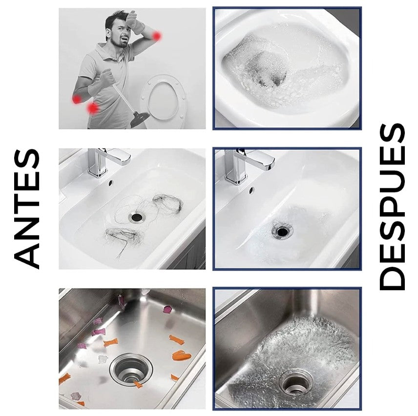 PISTOLA DESTAPA BAÑOS Y DESAGÜES
