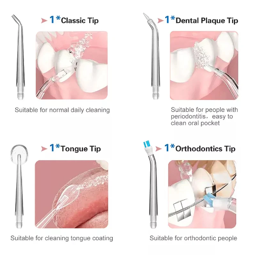Irrigador Dental Limpieza Oral Recargable