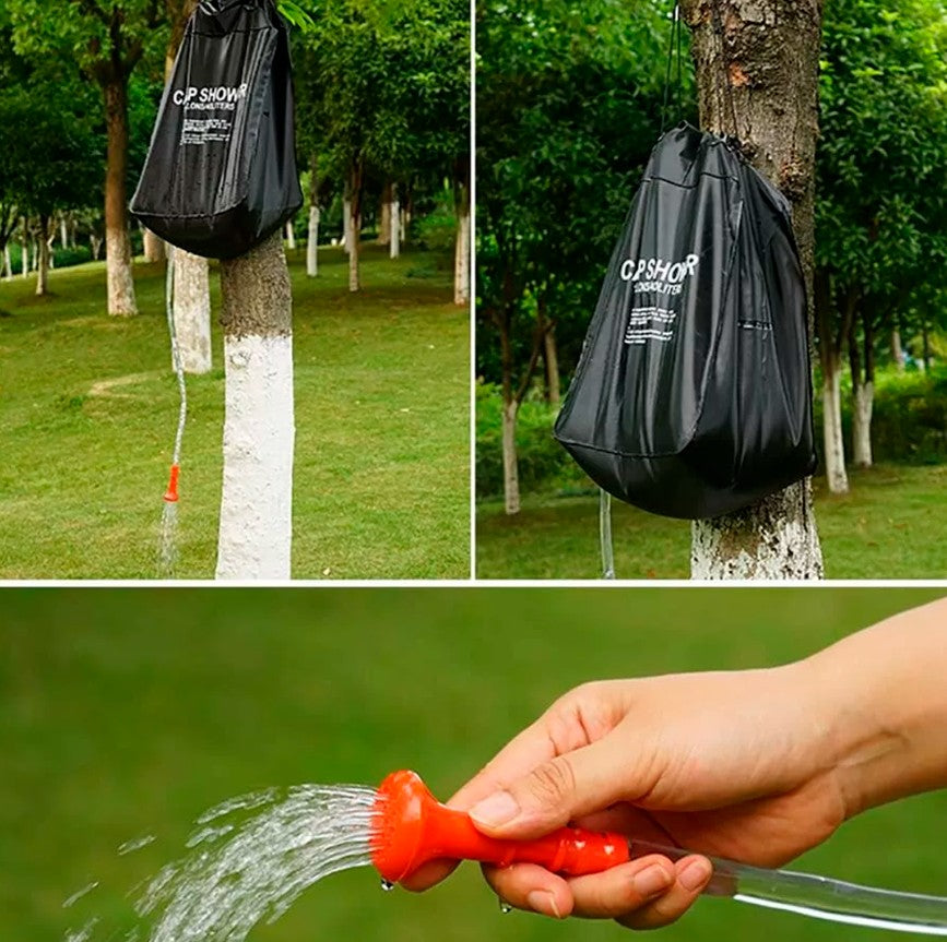Ducha solar portátil de 40L