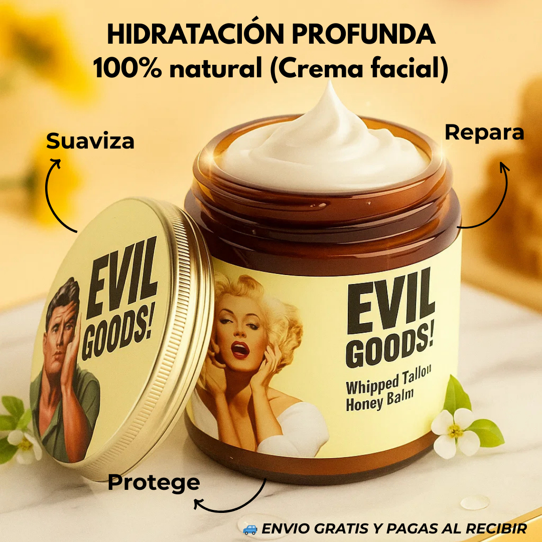 Crema Facial Evil Goods™-Cuidado diario para piel radiante+ ENVÍO GRATIS 🚚