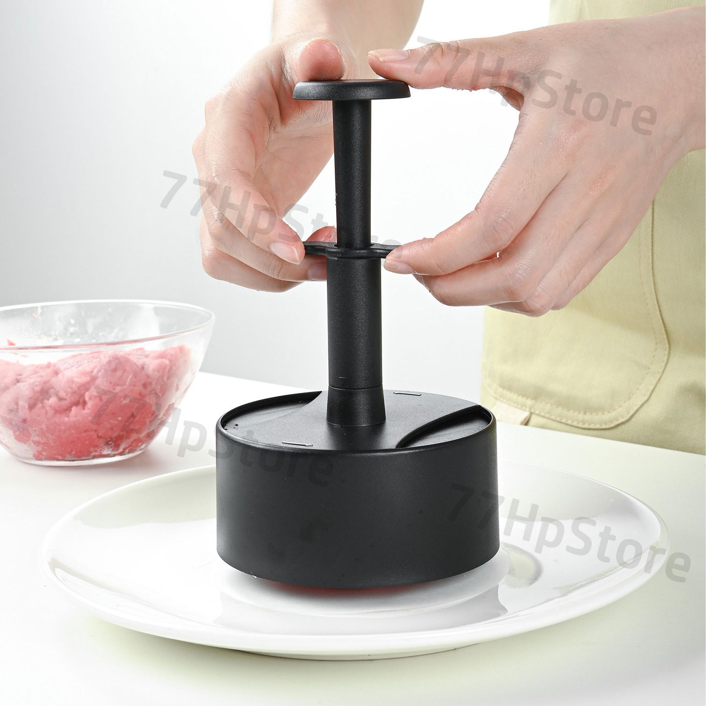 Prensa Manual de carne para hamburguesas