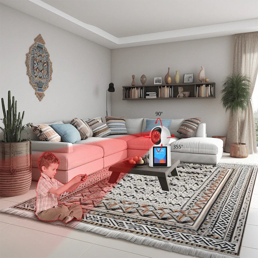 CÁMARA DE SEGURIDAD CON VIDEO LLAMADAS IP WIFI