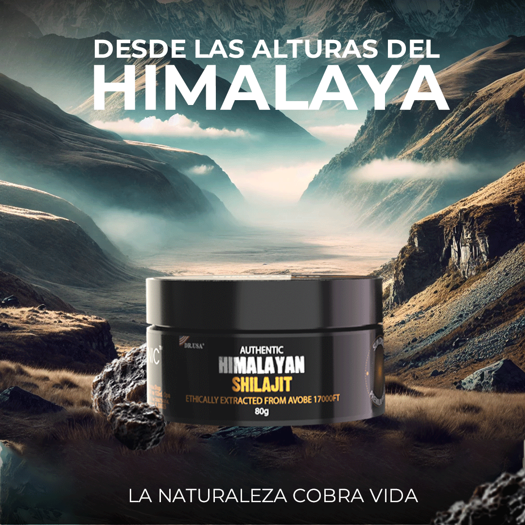 SHILAJIT DEL HIMALAYA NUTROTONIC® Orgánica Secada al Sol