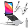 Soporte plegable ajustable de aleación de aluminio para portátil y tableta