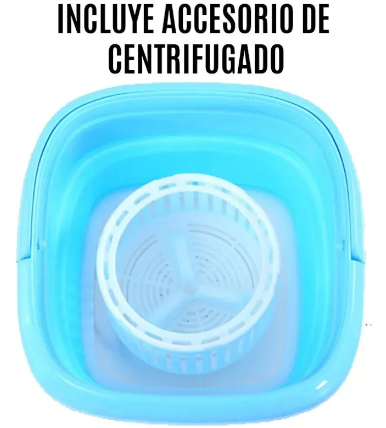 Mini Lavadora de Ropa Plegable