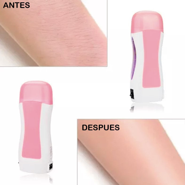 KIT DE CERA DEPILATORIA ROLL-ON