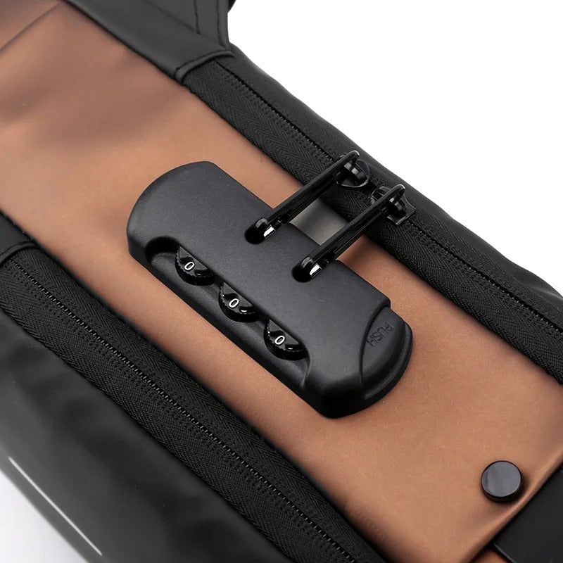 BOLSO ANTIRROBO CON CARGA USB+BLOQUEO