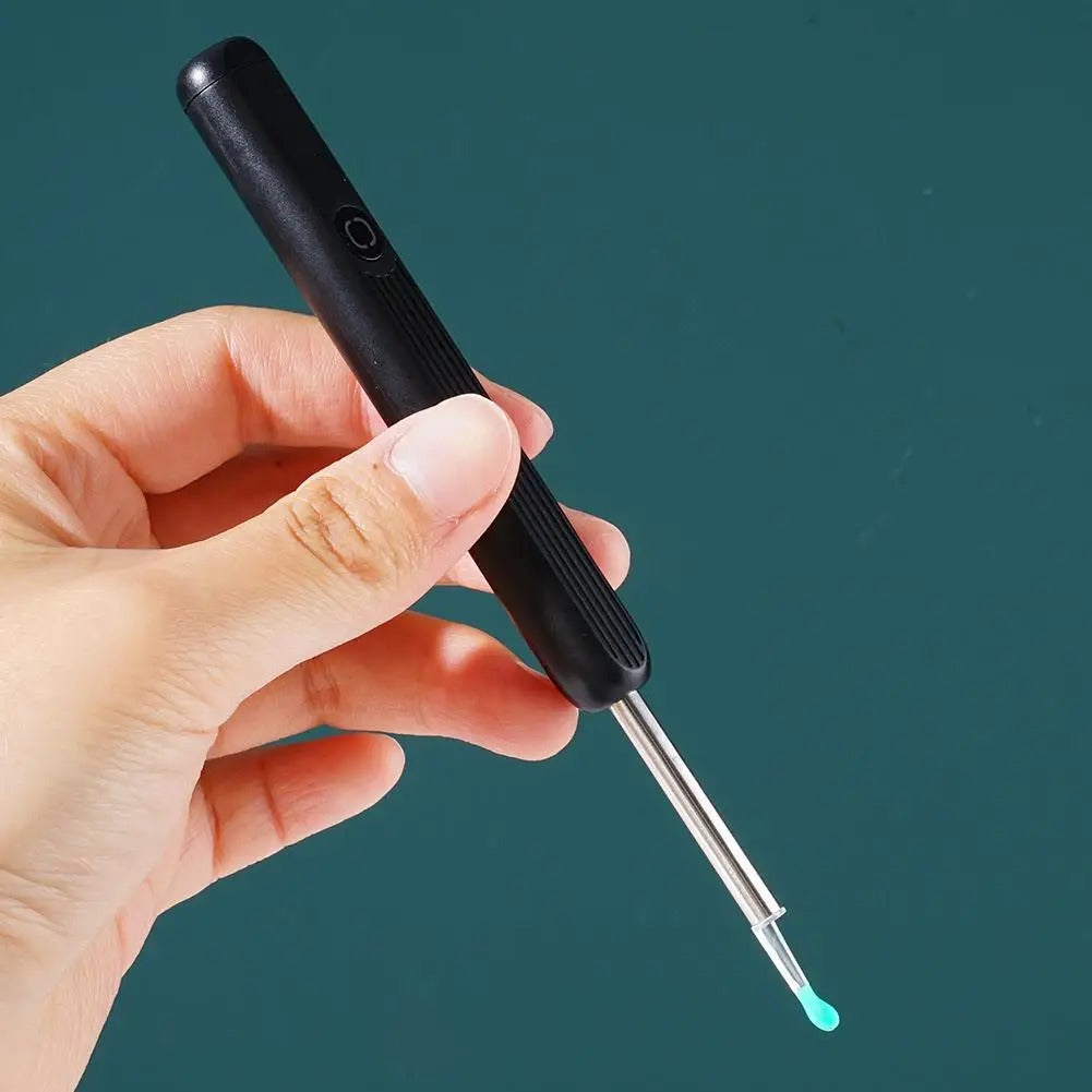 REMOVEDOR DE CERA DE OÍDO CON LUZ CAMARA HD