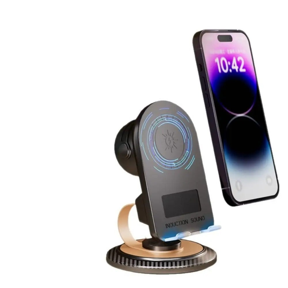 SOPORTE PARLANTE POR INDUCCIÓN PARA TELEFONO CELULAR