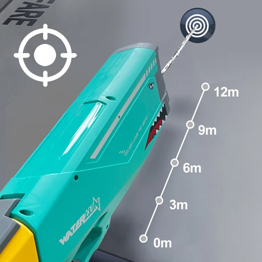 Pistola recargable de agua