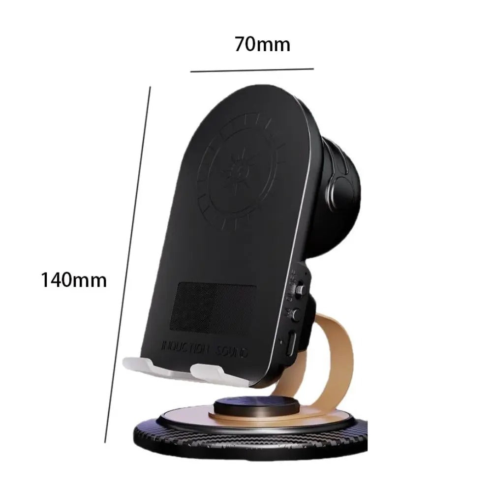 SOPORTE PARLANTE POR INDUCCIÓN PARA TELEFONO CELULAR