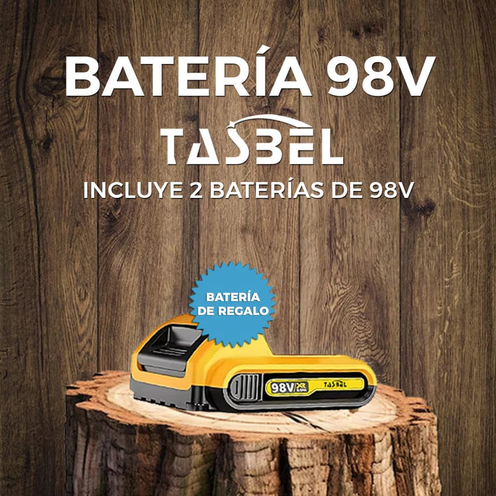 TALADRO PERCUTOR PORTÁTIL DOBLE BATERÍA