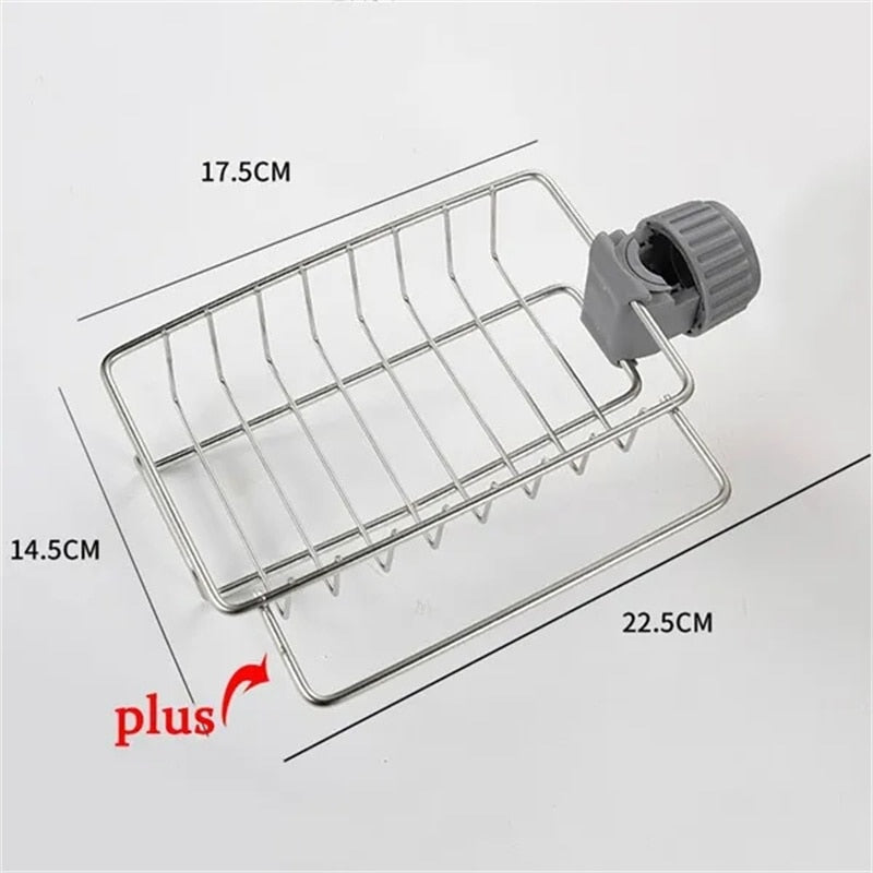 Escurridor de acero inoxidable para fregadero de cocina