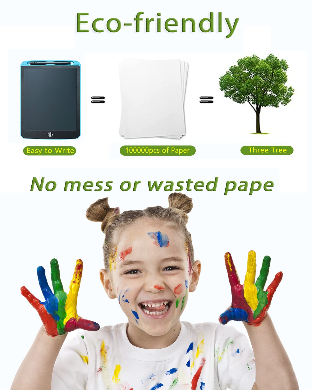 Tableta de escritura para niños, tablero de dibujo