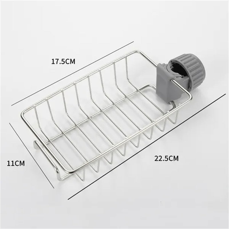Escurridor de acero inoxidable para fregadero de cocina