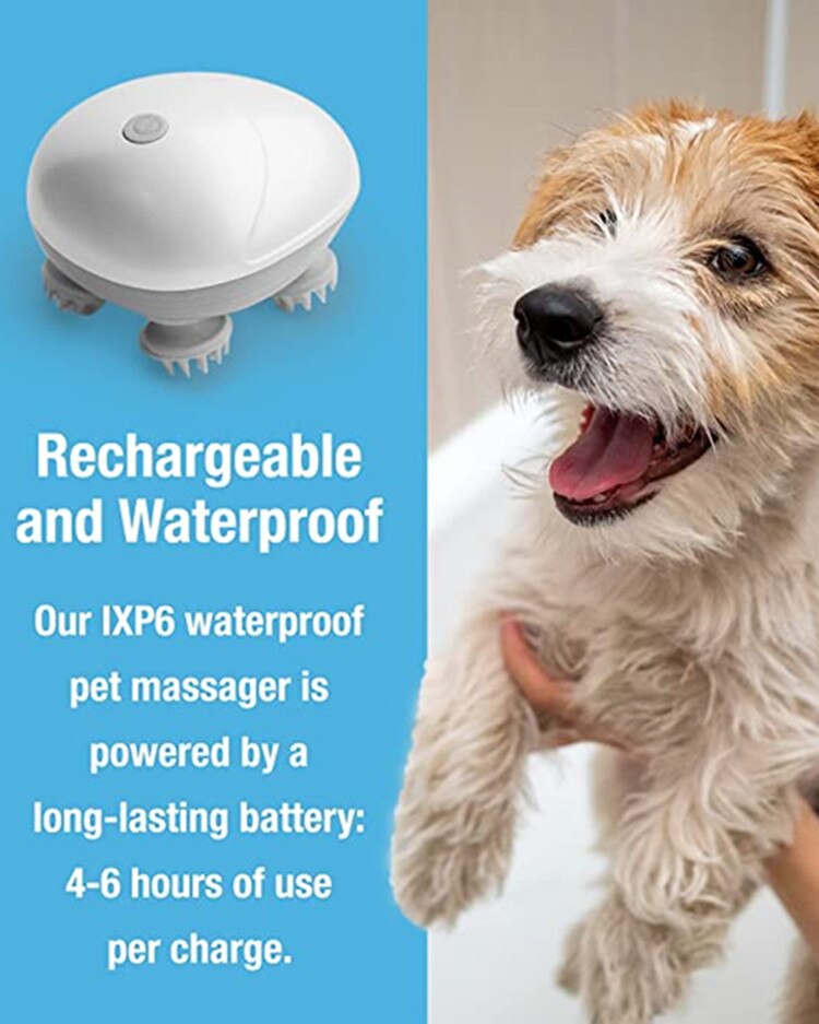 Masajeador de mascotas para perros y gatos