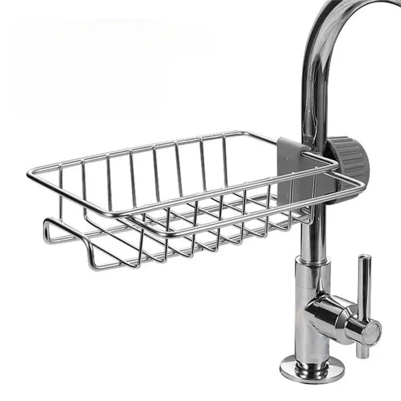 Escurridor de acero inoxidable para fregadero de cocina