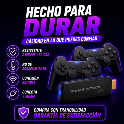 Game Stick- 20.000 Juegos Consolas Retro+ ENVÍO GRATIS 🚚
