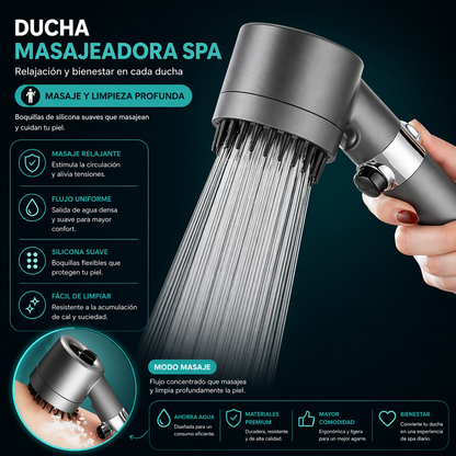 DUCHA MASAJEADORA SPA + ENVÍO GRATIS 🚚