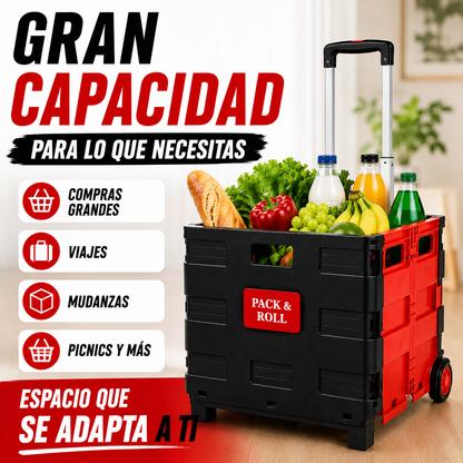 CARRITO PLEGABLE MULTIFUNCIONAL+ ENVÍO GRATIS 🚚