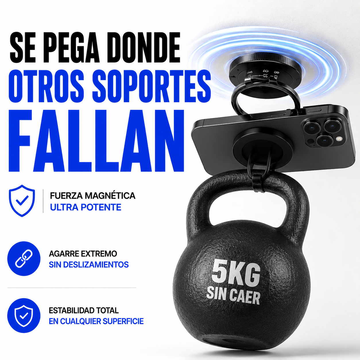 💫 ✨Soporte Magnético Ajustable para Celular – Diseño Premium 360°💫 ✨+ ENVÍO GRATIS 🚚