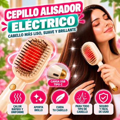 Cepillo Desenredador Capilar Vapor