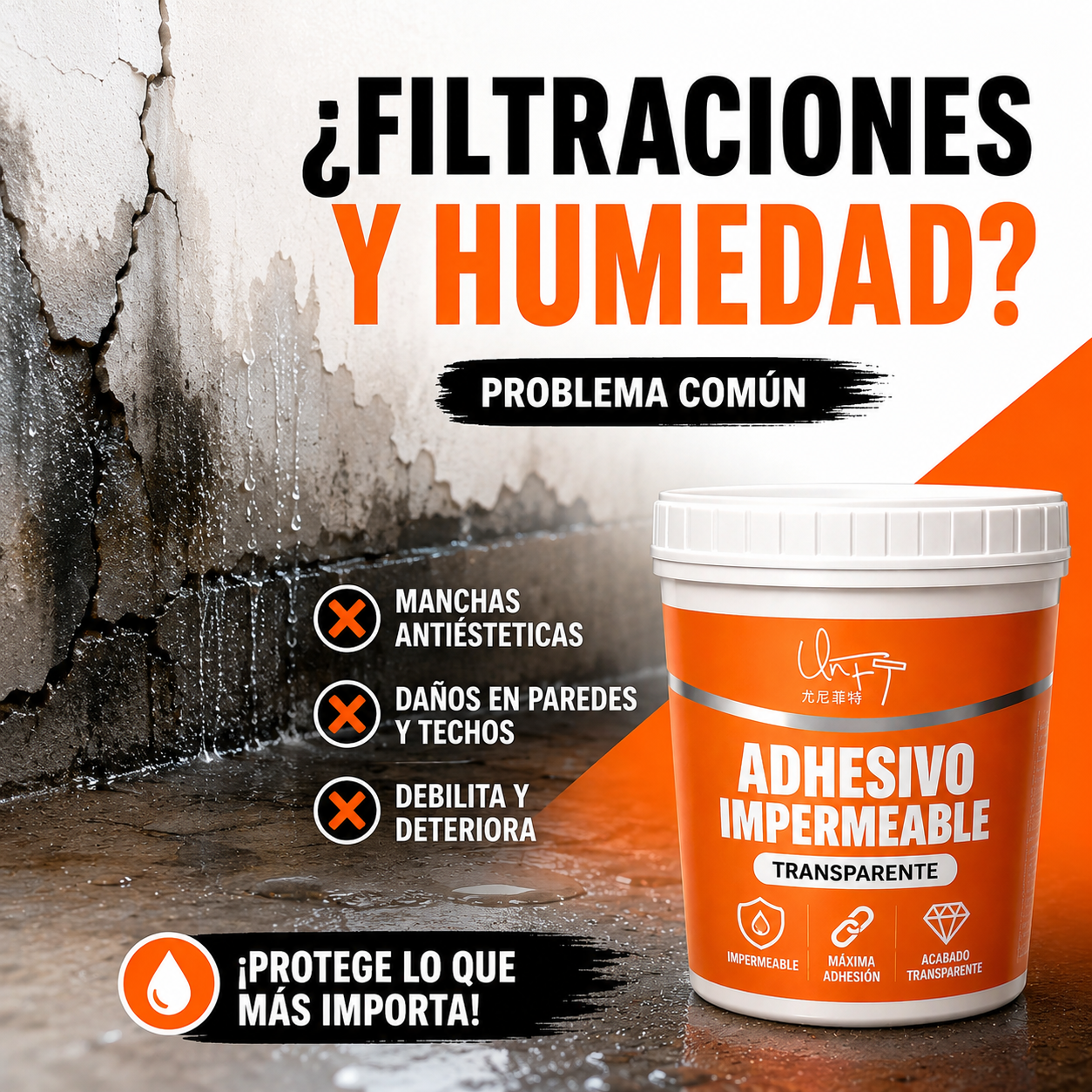 Sellador Transparente Impermeable -Sella, repara y protege cualquier superficie+ ENVÍO GRATIS 🚚