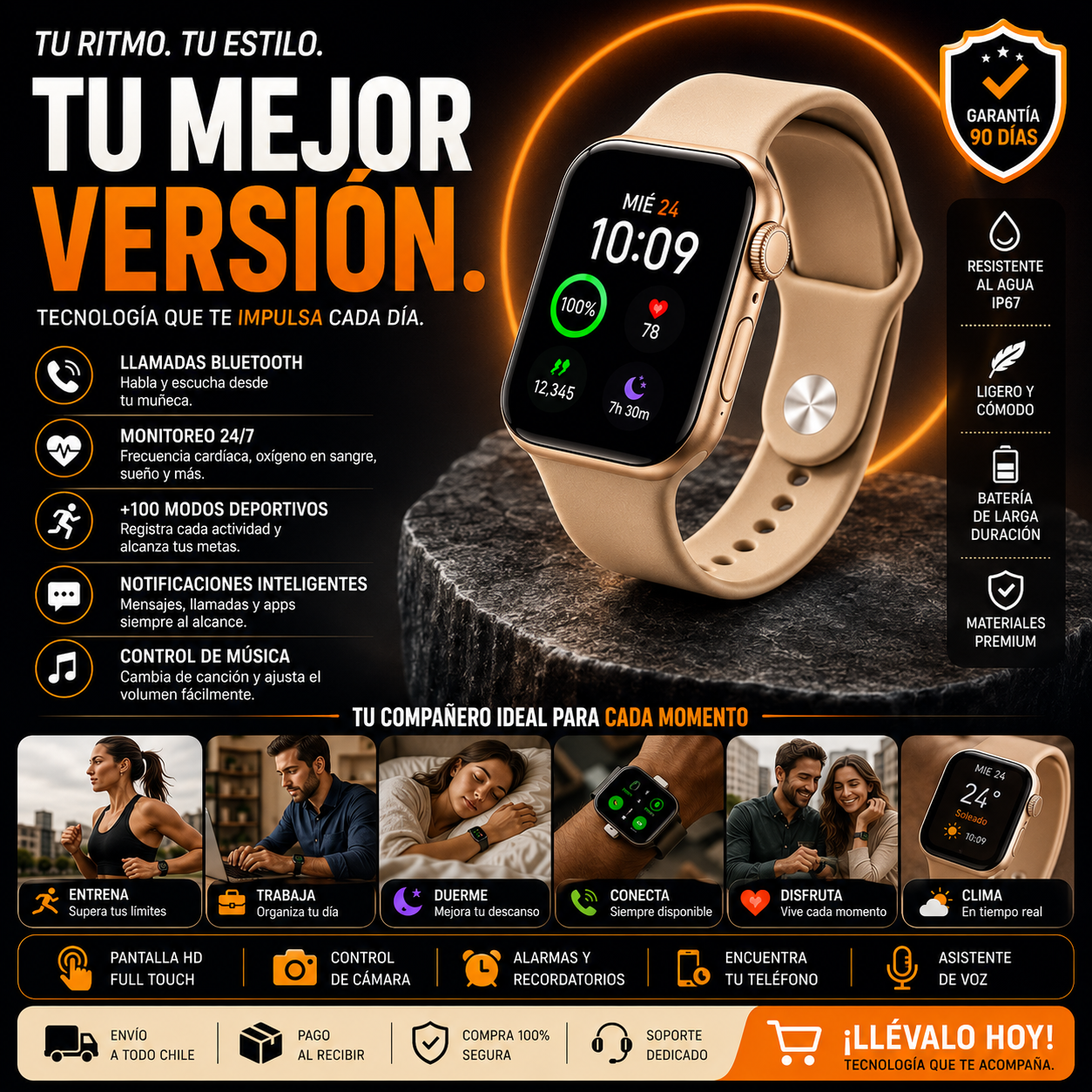 Apple Watch Serie 10 OEM-Envío gratis