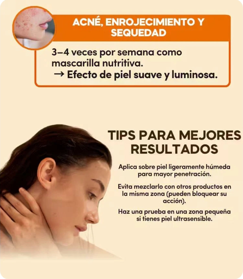 Bálsamo Orgánico de Sebo de Res y Miel-Elimina estrías, acné y líneas de expresión en segundos