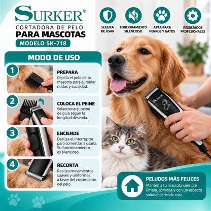 Cortadora De Pelo Para Mascotas