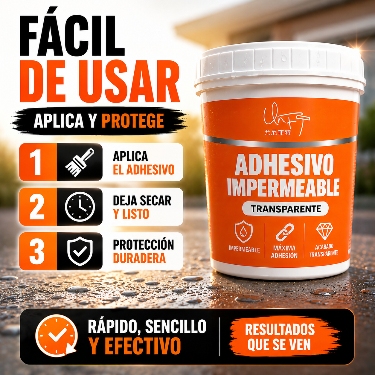 Sellador Transparente Impermeable -Sella, repara y protege cualquier superficie+ ENVÍO GRATIS 🚚