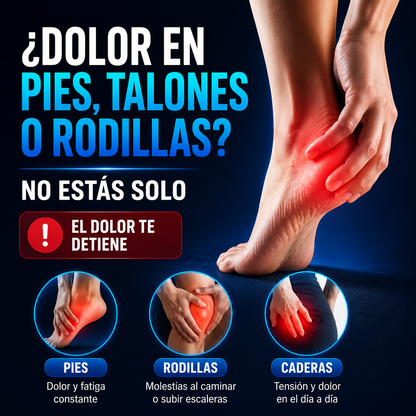 Plantillas Ortopédicas | Alivia Dolor de Pies y Fascitis Plantar + ENVÍO GRATIS 🚚