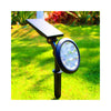 Focos solares impermeables LED RGB