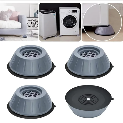 Soporte Antivibración para Lavadora · Pack 4 Unidades