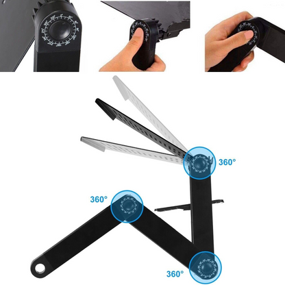 Escritorio Plegable De Metal Para Notebook