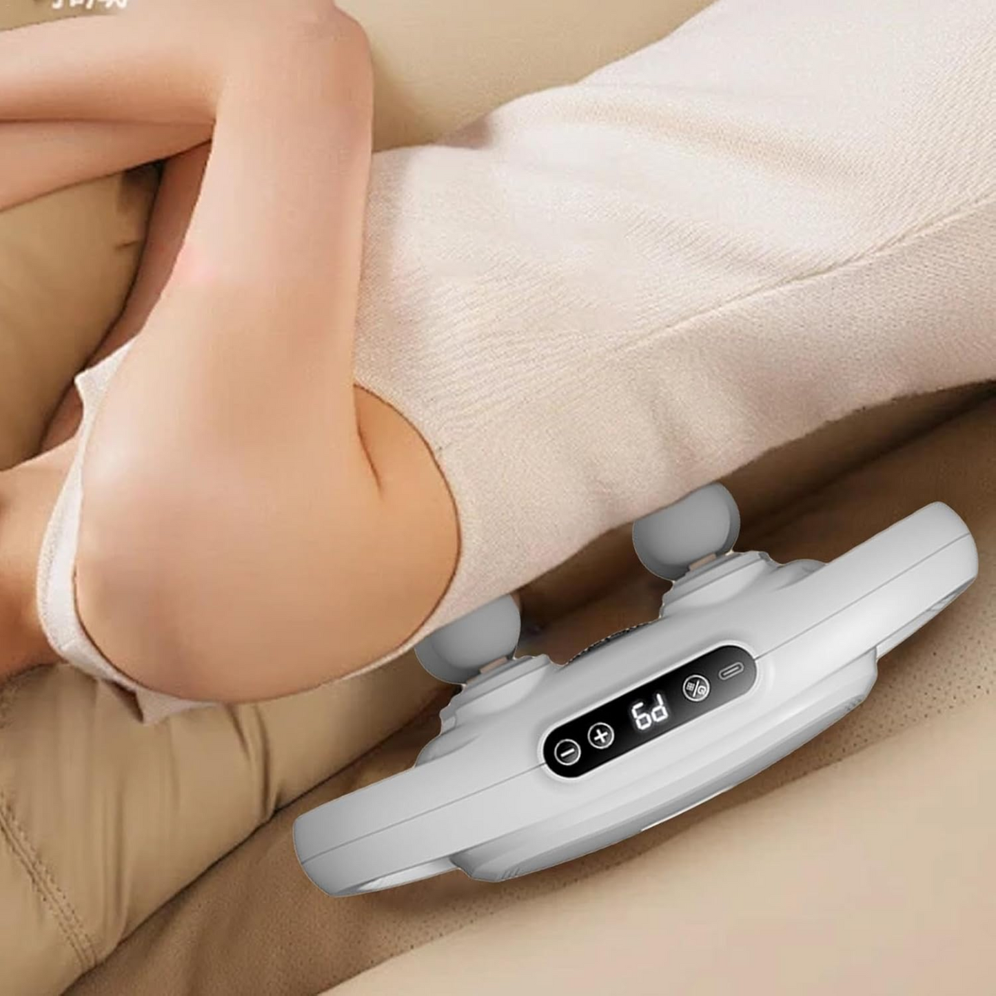 💆‍♀️ Masajeador Eléctrico 4 Cabezales 360° – Relajación Profunda en Casa+ ENVÍO GRATIS 🚚